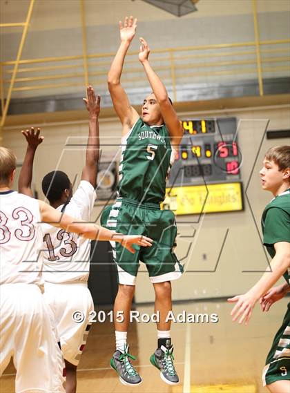 Thumbnail 1 in North Star vs. Lincoln Southwest (Heartland Athletic Conference Tournament) photogallery.