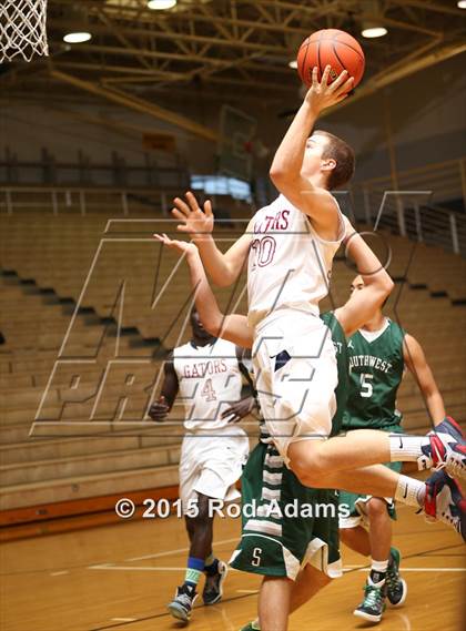Thumbnail 1 in North Star vs. Lincoln Southwest (Heartland Athletic Conference Tournament) photogallery.