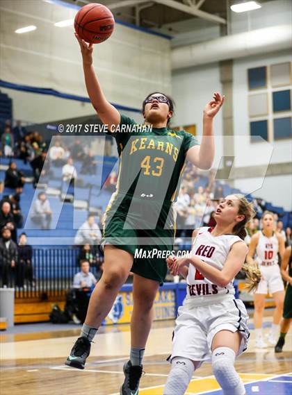 Thumbnail 1 in Kearns vs Springville (UHSAA 1st Round) photogallery.