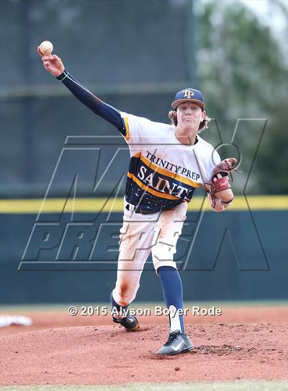 Thumbnail 1 in Trinity Prep vs. College Station (National High School Invitational) photogallery.