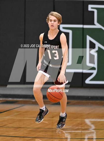 Thumbnail 3 in Davenport vs Blanco (Marion Basketball Tournament) photogallery.