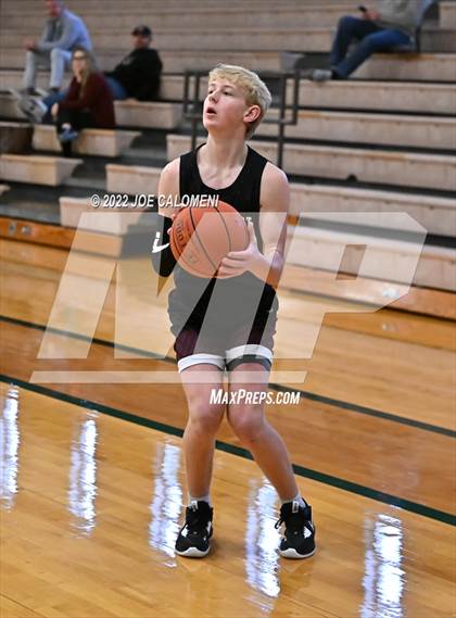 Thumbnail 3 in Davenport vs Blanco (Marion Basketball Tournament) photogallery.
