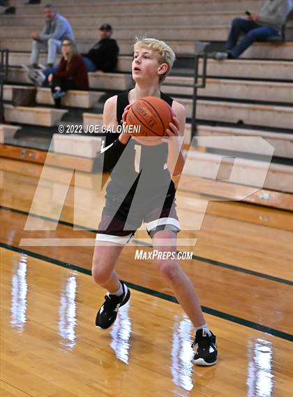 Thumbnail 3 in Davenport vs Blanco (Marion Basketball Tournament) photogallery.