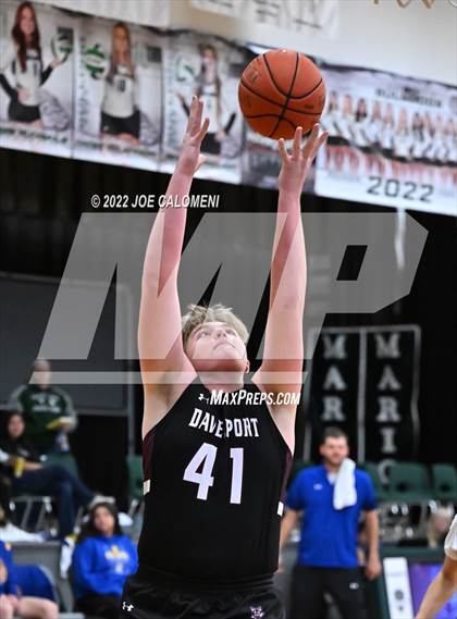 Thumbnail 3 in Davenport vs Blanco (Marion Basketball Tournament) photogallery.