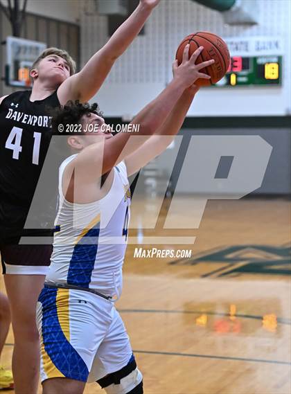 Thumbnail 2 in Davenport vs Blanco (Marion Basketball Tournament) photogallery.