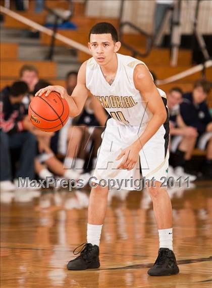 Thumbnail 2 in Pasadena Memorial vs Smithson Valley (McDonald's Texas Invitational)  photogallery.
