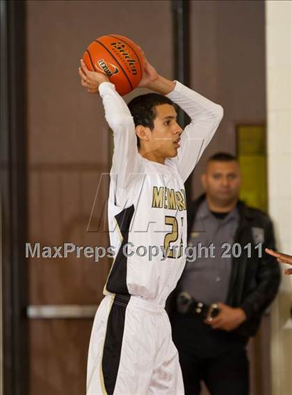 Thumbnail 2 in Pasadena Memorial vs Smithson Valley (McDonald's Texas Invitational)  photogallery.