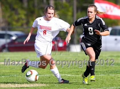 Thumbnail 3 in Tomball vs Clear Falls (TWHS Lady Highlander Invitational) photogallery.