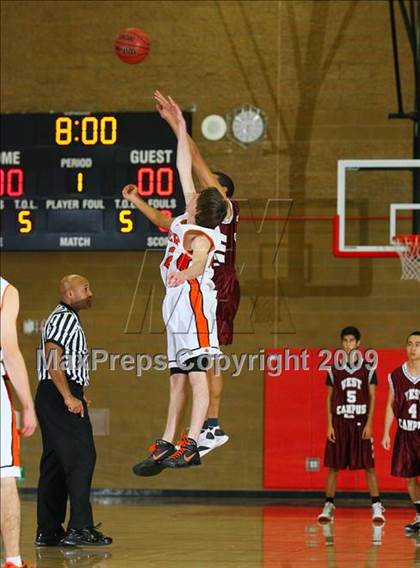 Thumbnail 1 in West Campus vs. Roseville (Titan Holiday Classic) photogallery.