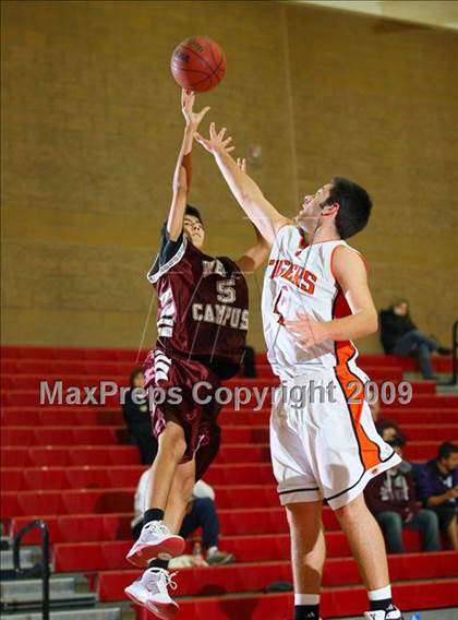Thumbnail 1 in West Campus vs. Roseville (Titan Holiday Classic) photogallery.