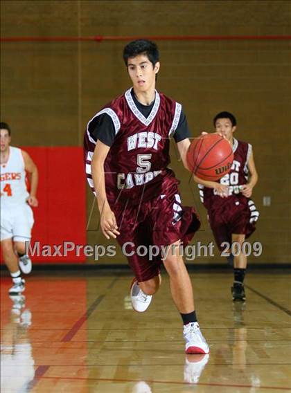 Thumbnail 3 in West Campus vs. Roseville (Titan Holiday Classic) photogallery.