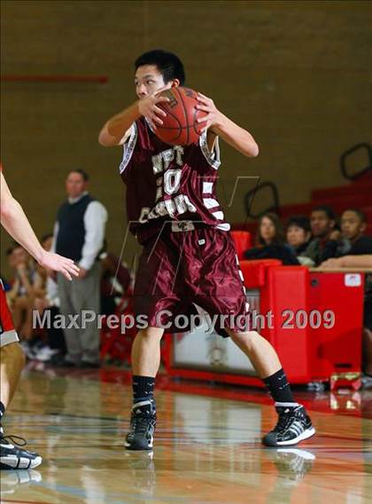 Thumbnail 2 in West Campus vs. Roseville (Titan Holiday Classic) photogallery.