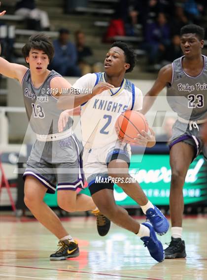 Thumbnail 2 in Fort Bend Elkins vs. Ridge Point (McDonald's Texas Invitational) photogallery.