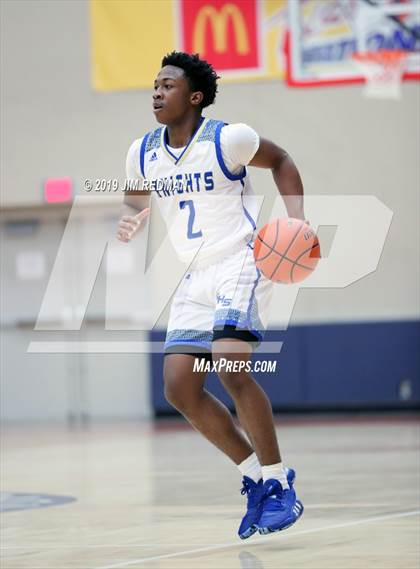 Thumbnail 2 in Fort Bend Elkins vs. Ridge Point (McDonald's Texas Invitational) photogallery.