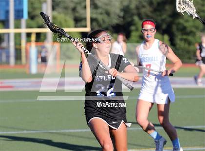 Thumbnail 3 in Atlee @ Marshall (VHSL 5A Semifinal) photogallery.