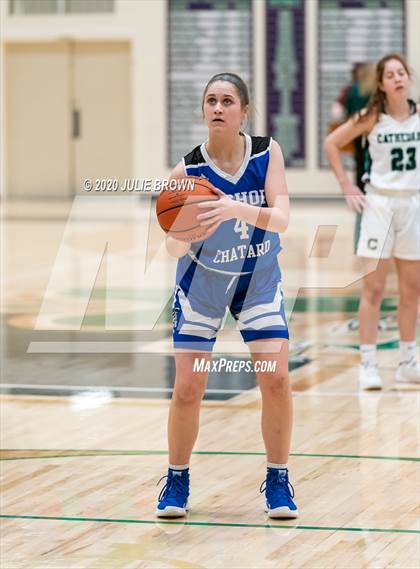 Thumbnail 3 in Cathedral vs. Indianapolis Bishop Chatard (City Tournament) photogallery.