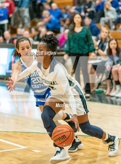 Thumbnail 3 in Cathedral vs. Indianapolis Bishop Chatard (City Tournament) photogallery.