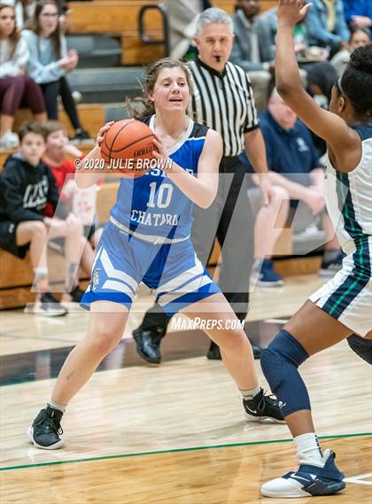 Thumbnail 2 in Cathedral vs. Indianapolis Bishop Chatard (City Tournament) photogallery.