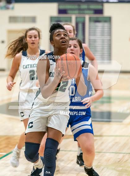 Thumbnail 2 in Cathedral vs. Indianapolis Bishop Chatard (City Tournament) photogallery.