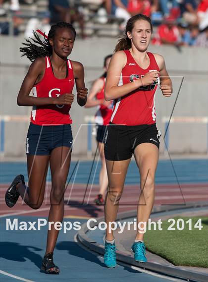 Thumbnail 1 in CIF Track and Field State Championship Finals (Saturday Girls Events) photogallery.