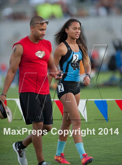 Thumbnail 1 in CIF Track and Field State Championship Finals (Saturday Girls Events) photogallery.
