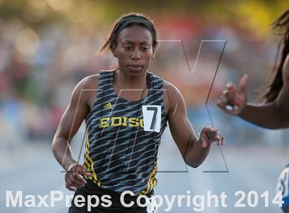 Thumbnail 1 in CIF Track and Field State Championship Finals (Saturday Girls Events) photogallery.