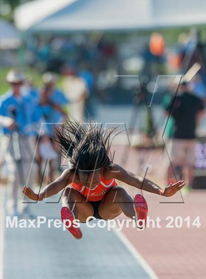 Thumbnail 1 in CIF Track and Field State Championship Finals (Saturday Girls Events) photogallery.