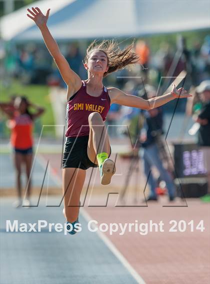 Thumbnail 1 in CIF Track and Field State Championship Finals (Saturday Girls Events) photogallery.