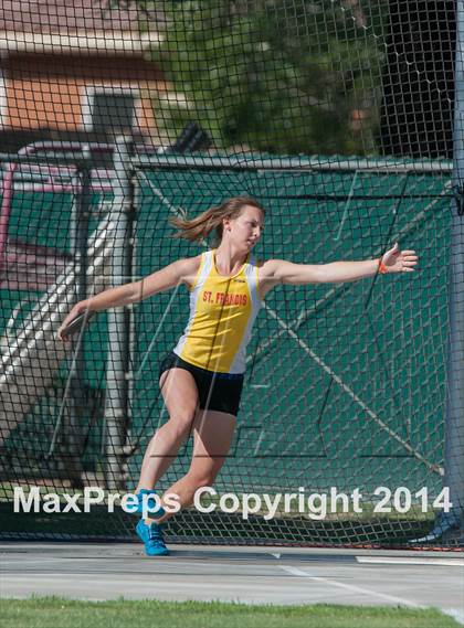 Thumbnail 1 in CIF Track and Field State Championship Finals (Saturday Girls Events) photogallery.