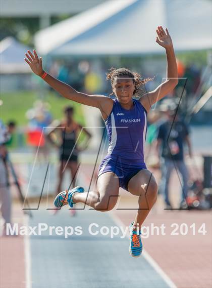Thumbnail 1 in CIF Track and Field State Championship Finals (Saturday Girls Events) photogallery.