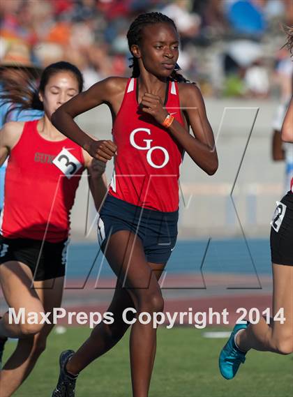 Thumbnail 1 in CIF Track and Field State Championship Finals (Saturday Girls Events) photogallery.