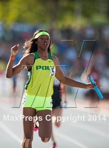 Thumbnail 1 in CIF Track and Field State Championship Finals (Saturday Girls Events) photogallery.