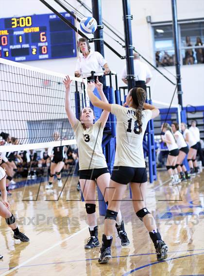 Thumbnail 1 in Central vs. Newton (KSHSAA 5A Sub-State Tournament) photogallery.