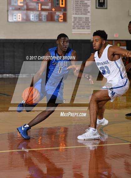 Thumbnail 1 in Katy Taylor vs Westside (McDonald's Texas Invitational) photogallery.