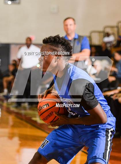 Thumbnail 3 in Katy Taylor vs Westside (McDonald's Texas Invitational) photogallery.