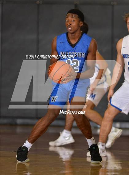 Thumbnail 2 in Katy Taylor vs Westside (McDonald's Texas Invitational) photogallery.