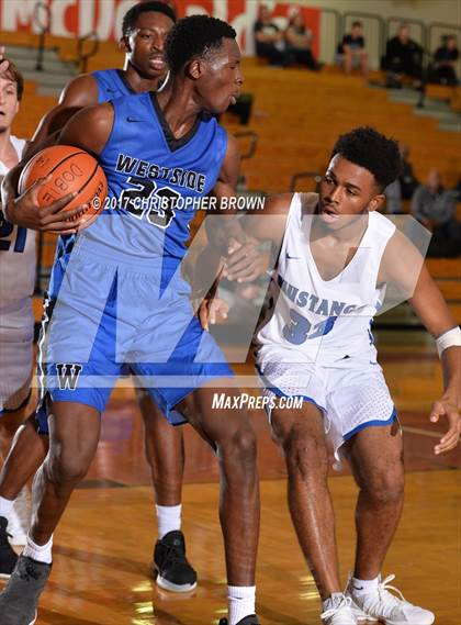 Thumbnail 1 in Katy Taylor vs Westside (McDonald's Texas Invitational) photogallery.