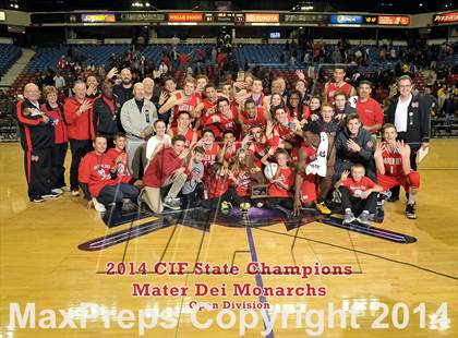 Thumbnail 2 in Mater Dei (CIF State Open Division Award Photos) photogallery.
