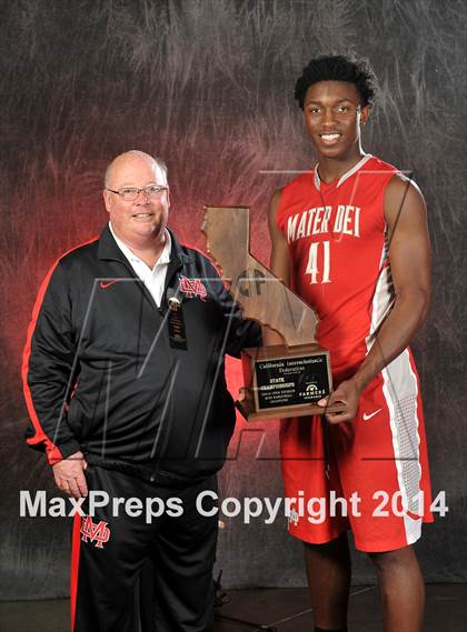 Thumbnail 1 in Mater Dei (CIF State Open Division Award Photos) photogallery.