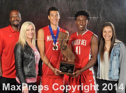 Thumbnail 1 in Mater Dei (CIF State Open Division Award Photos) photogallery.