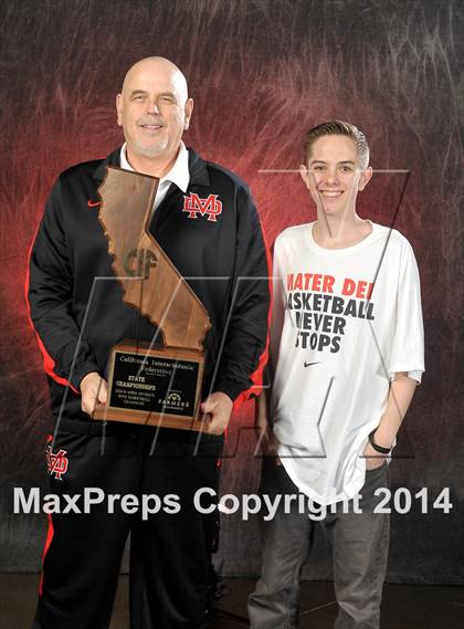 Thumbnail 1 in Mater Dei (CIF State Open Division Award Photos) photogallery.