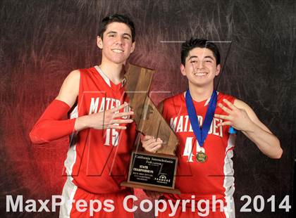 Thumbnail 1 in Mater Dei (CIF State Open Division Award Photos) photogallery.