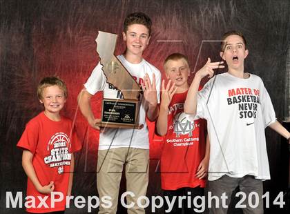 Thumbnail 1 in Mater Dei (CIF State Open Division Award Photos) photogallery.