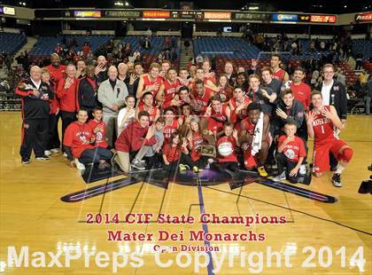 Thumbnail 1 in Mater Dei (CIF State Open Division Award Photos) photogallery.