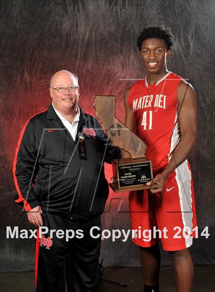 Thumbnail 2 in Mater Dei (CIF State Open Division Award Photos) photogallery.