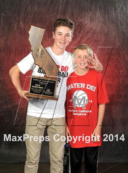 Thumbnail 1 in Mater Dei (CIF State Open Division Award Photos) photogallery.