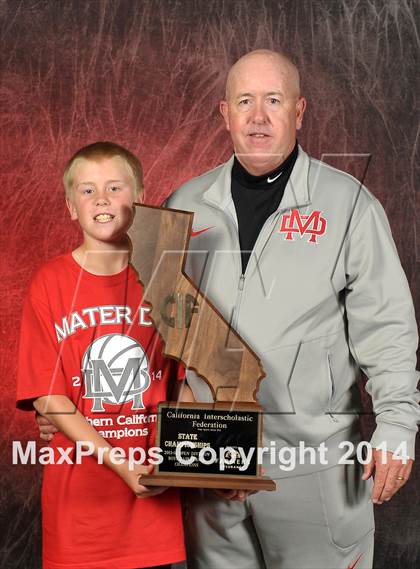 Thumbnail 1 in Mater Dei (CIF State Open Division Award Photos) photogallery.