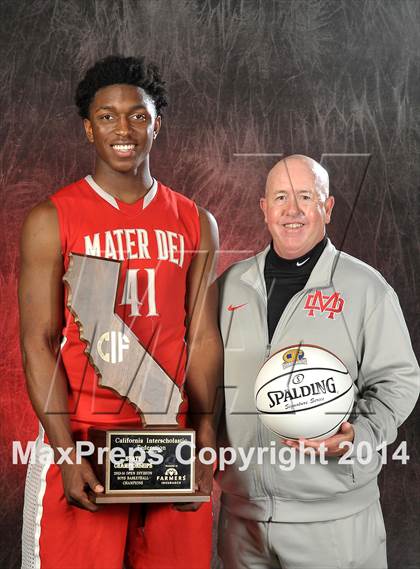 Thumbnail 3 in Mater Dei (CIF State Open Division Award Photos) photogallery.