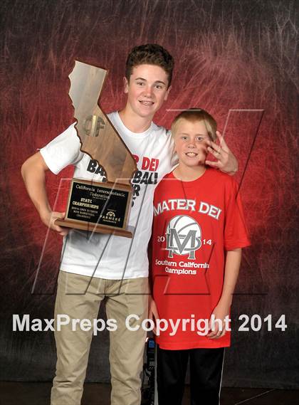Thumbnail 2 in Mater Dei (CIF State Open Division Award Photos) photogallery.