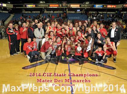 Thumbnail 3 in Mater Dei (CIF State Open Division Award Photos) photogallery.